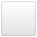 Android Pie; U+2B1C; Emoji