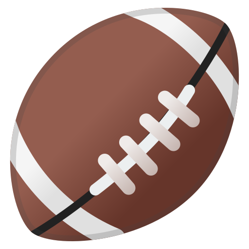 ???? Balón De Fútbol Americano Emoji