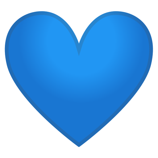 💙 Cuore Azzurro Emoji