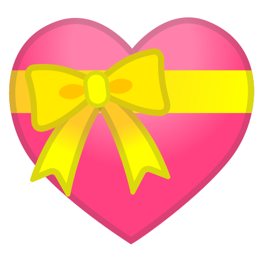 Heart with Ribbon Emoji (U+1F49D)