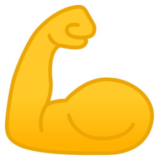💪 Biceps Contracté Emoji