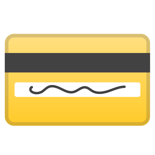 credit card emoji name