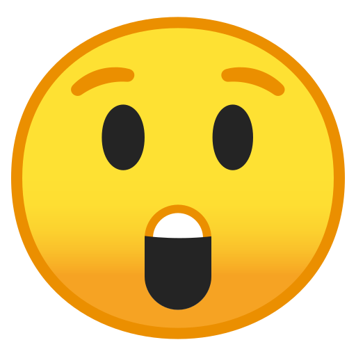 Cara Asombrada Emoji Sorprendido Emoji