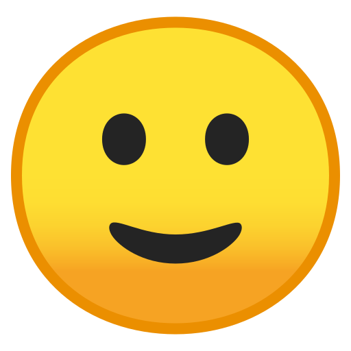 🙂 Visage Avec Un Léger Sourire Emoji