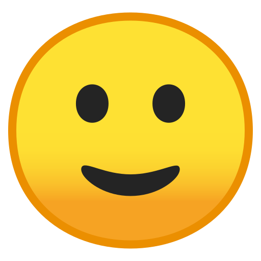 ð Visage Avec Un Léger Sourire Emoji