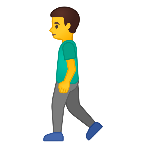 Uomo Che Cammina Emoji