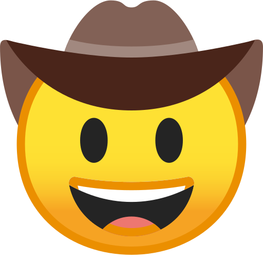 Cara Con Sombrero De Vaquero Emoji