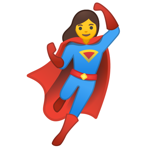 🦸‍♀️ Super-Heroína Emoji