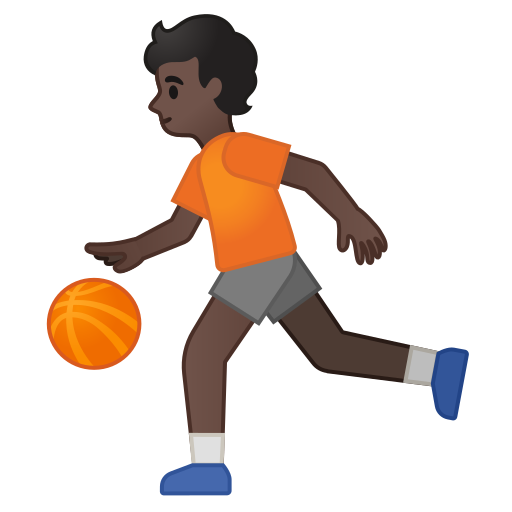 ⛹🏻 Pessoa Jogando Basquete: Pele Clara em JoyPixels 8.0