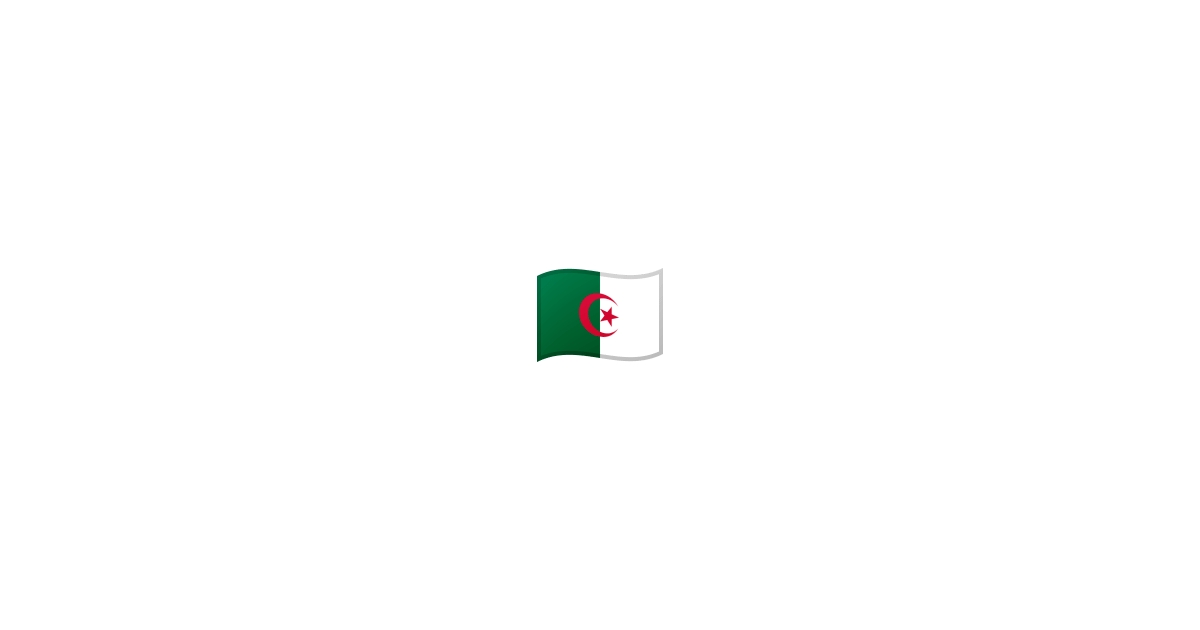 🇩🇿 Drapeau : Algérie Emoji