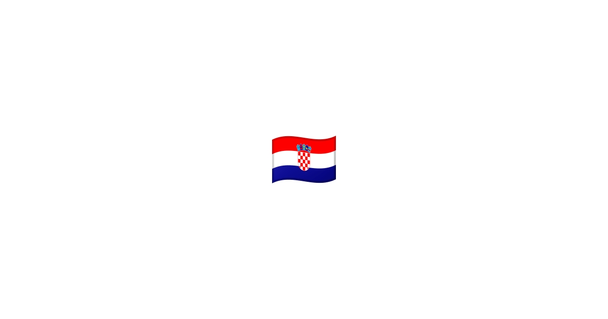 Flag Croatia Emoji