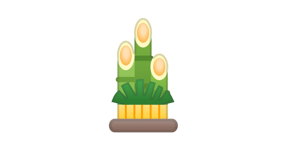  Bambou  D coratif Emoji 