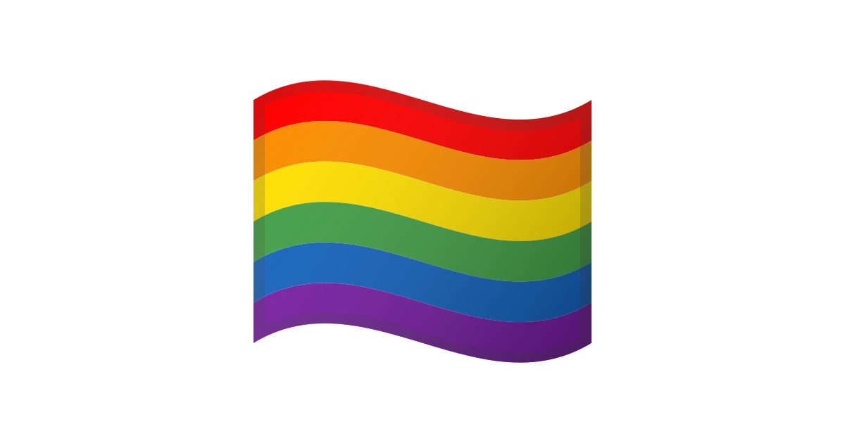 fight gay pride flag emoji