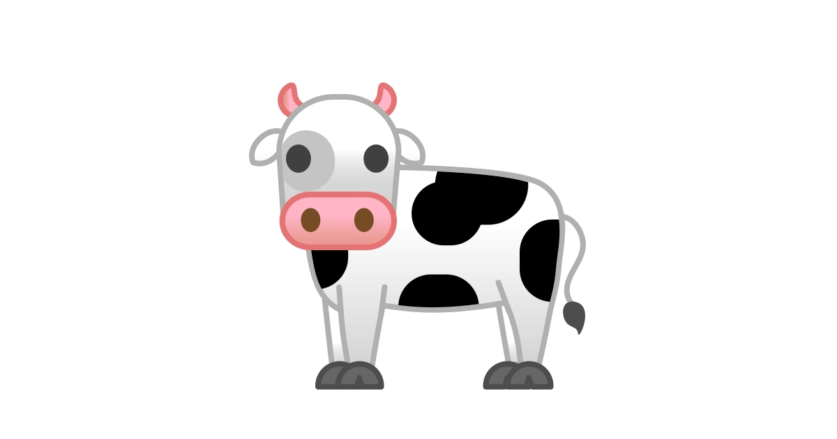 Resultado de imagen de emoticono vaca