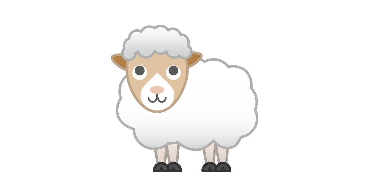 Resultado de imagen de emoticono oveja