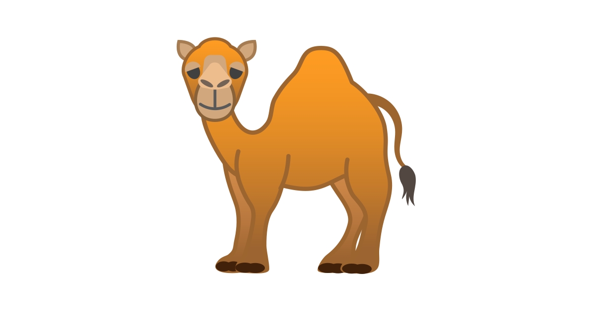  Camel Emoji 