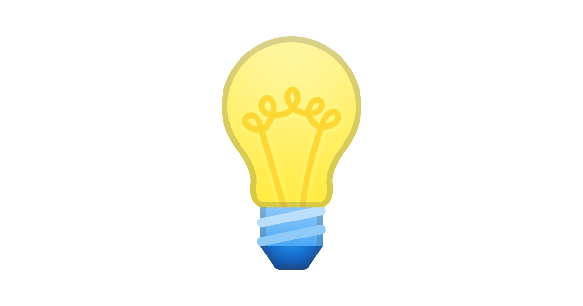 💡 Lampadina Emoji