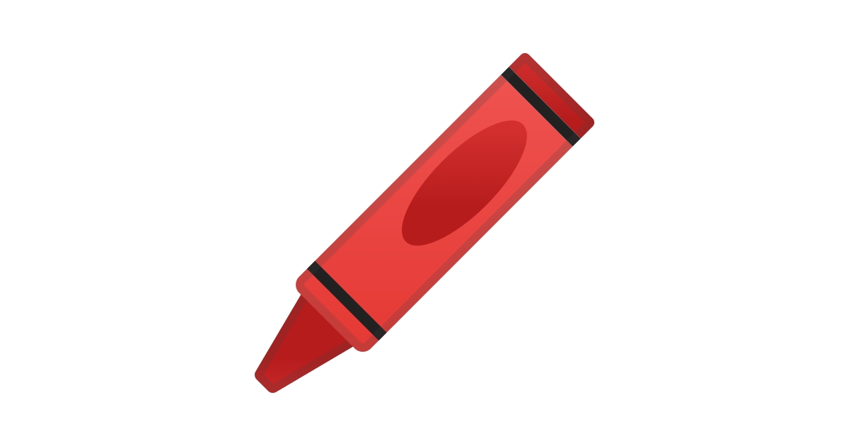 🖍️ Crayon Pastel Emoji