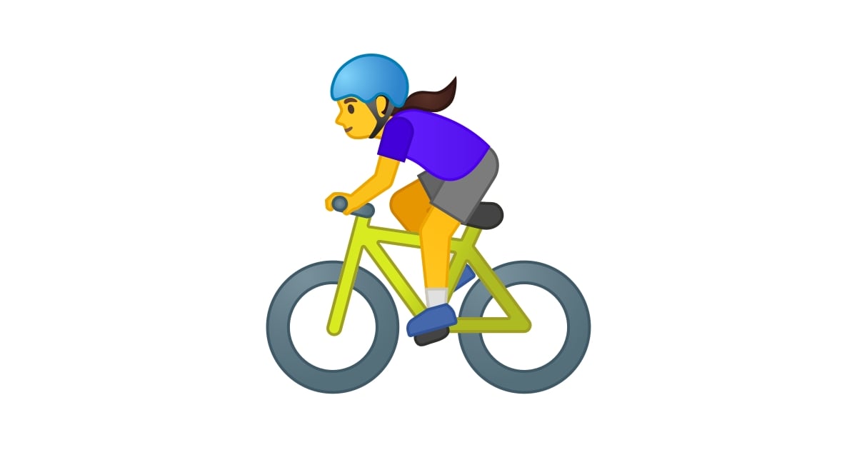🚴‍♀️ Woman Biking Emoji