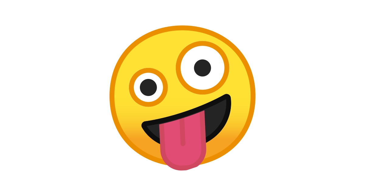 🤪 Rosto Bizarro Emoji | "Rosto Com Expressão Louco"