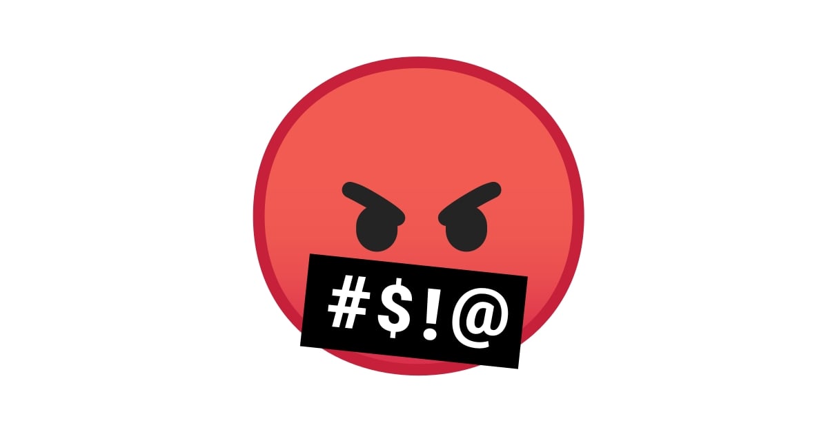 🤬 Rosto Com Símbolos Na Boca Emoji