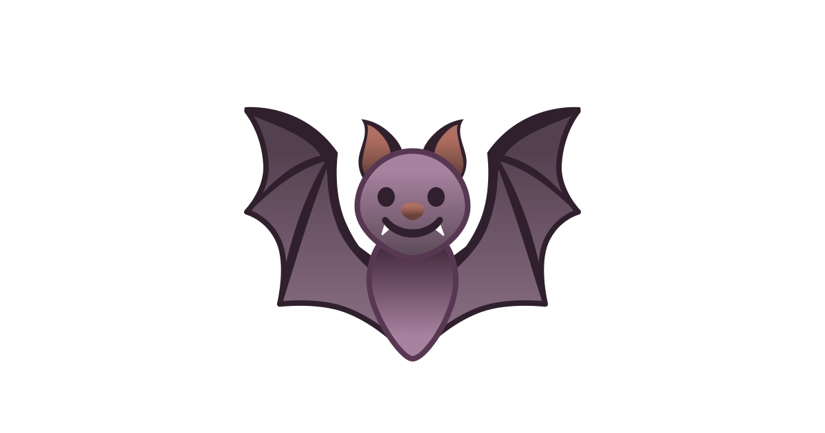 🦇 Bat Emoji