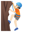 Google (Android 11); kletternde Person : Hauttyp 1–2