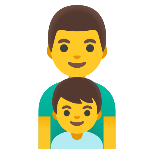 llegar Ilegible vena 👨‍👦 Familia: Hombre Y Niño Emoji