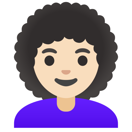 🦱 Curly Hair on JoyPixels 6.0