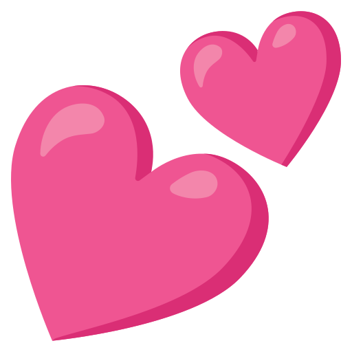 Herzen zwei emojis bedeutung ❤ Herz