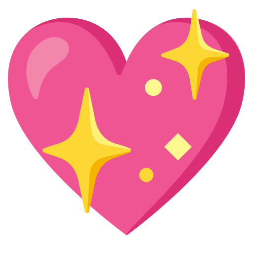 ? Corazón Brillante Emoji