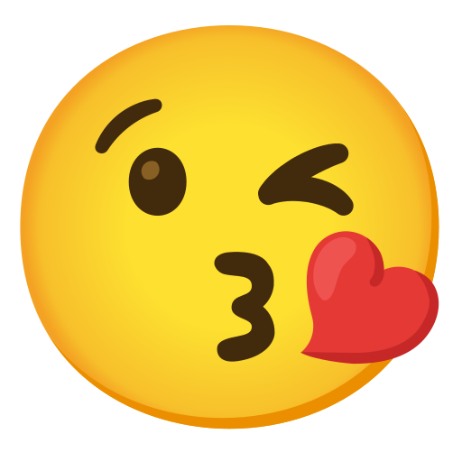 😘 Visage Envoyant Un Bisou Emoji