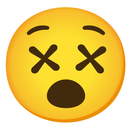 dead emoticon clipart