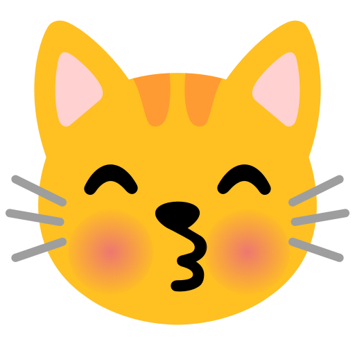 Kissing Cat Emoji