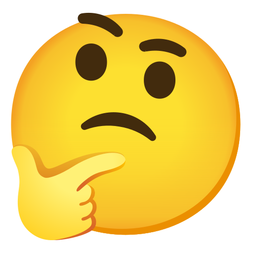 🤔 Faccina Concentrata Emoji