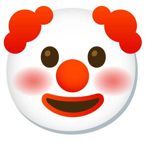 Cara De Payaso Emoji