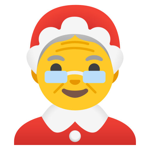 Weihnachtsfrau Emoji