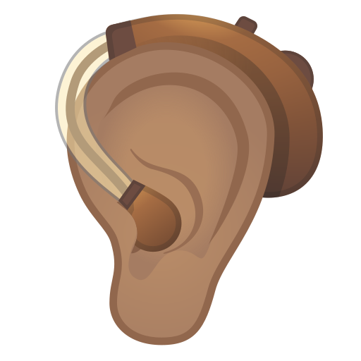 earing aid clipart
