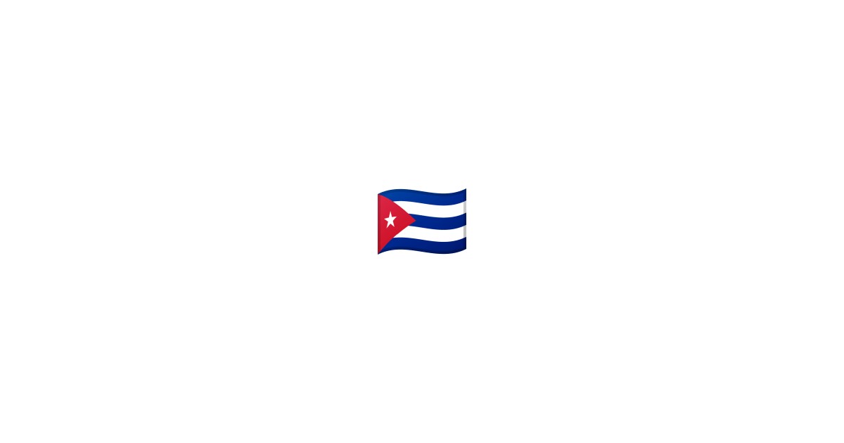 Flag Cuba Emoji Flag Cuba Emoji