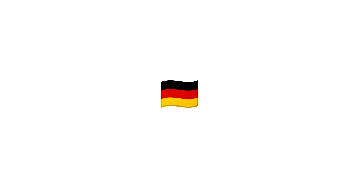 🇩🇪 Flagge: Deutschland-Emoji