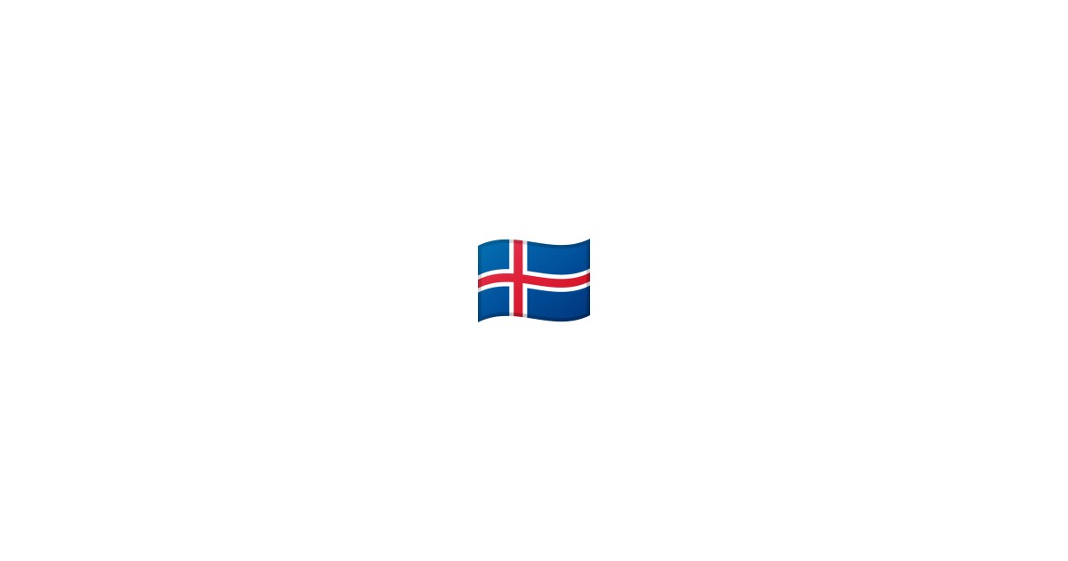 Flag Iceland Emoji