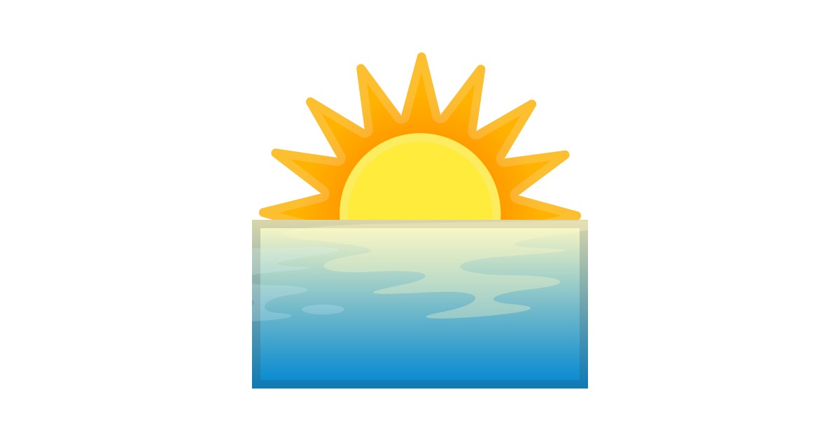 🌅 Sunrise Emoji
