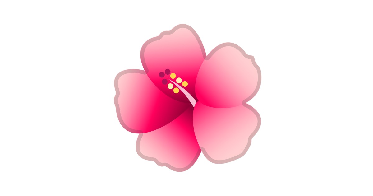 🌺 Hibisco Emoji