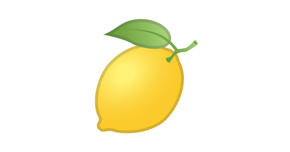 🍋 Lemon Emoji