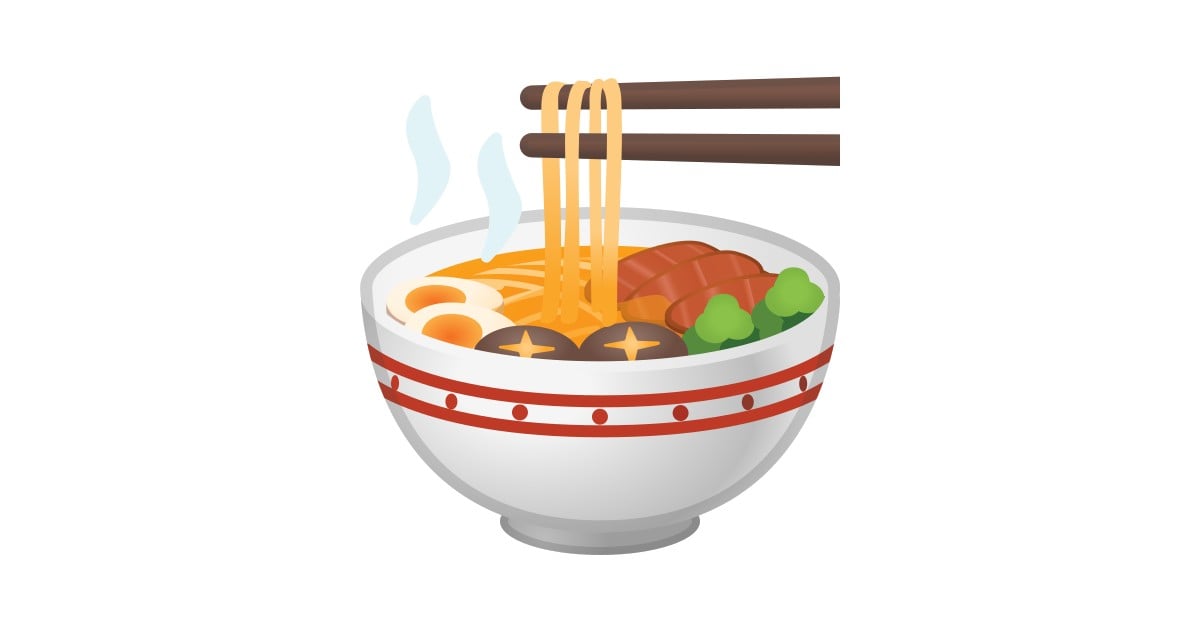 🍜 Schüssel und EssstäbchenEmoji