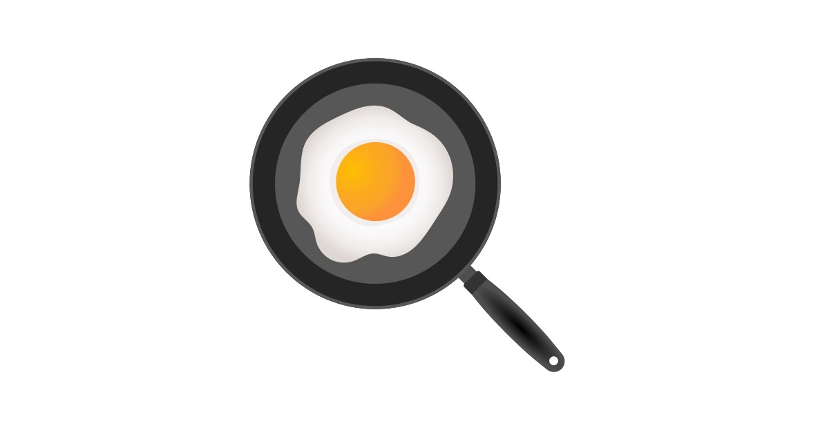 🍳 Spiegelei in BratpfanneEmoji