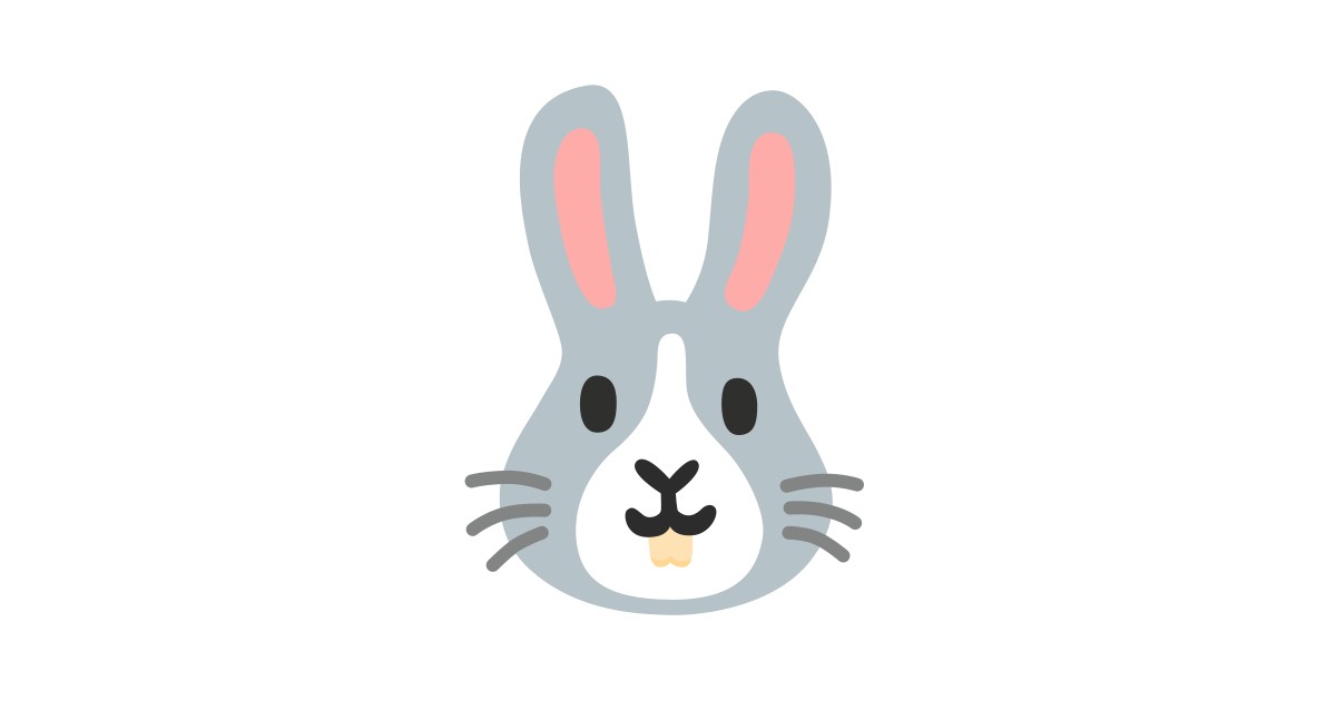 Tete De Lapin Emoji