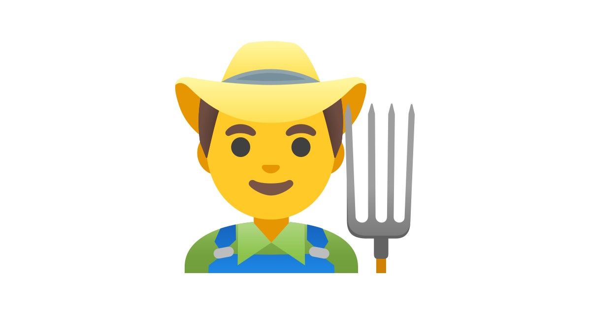 👨‍🌾 Profesional De La Agricultura Hombre Emoji
