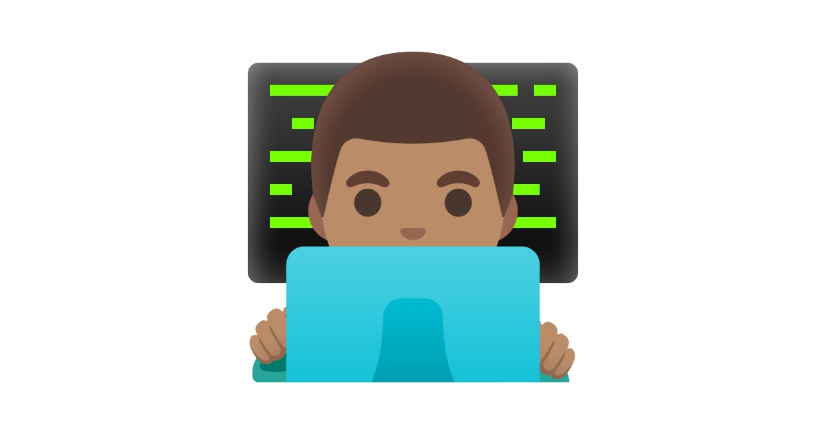 Man Technologist Medium Skin Tone Emoji