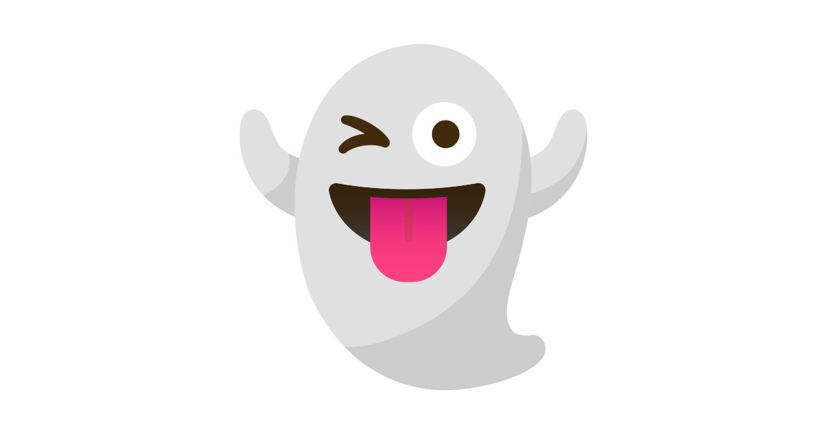 Ghost emoji - sanylessons